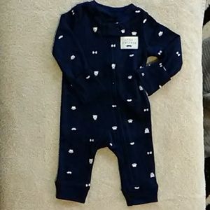 Carters footless sleeper boys newborn